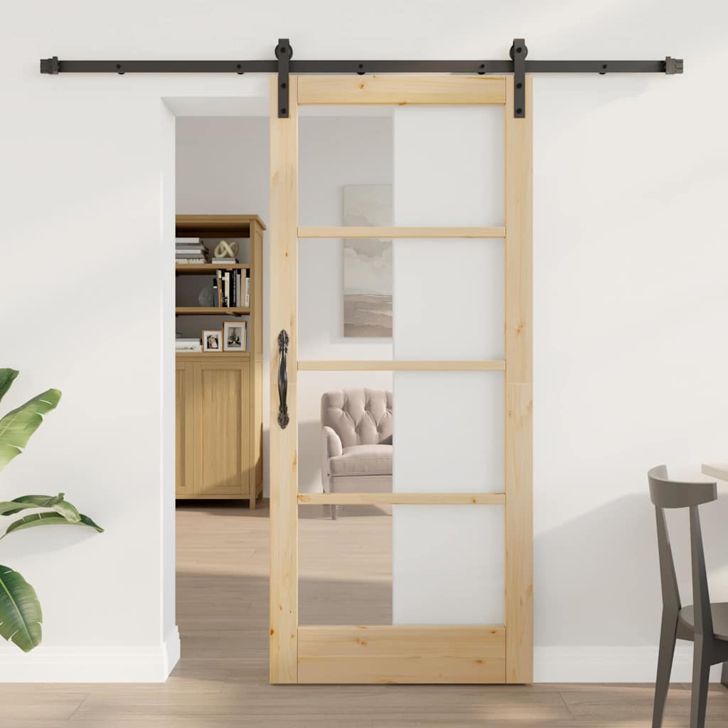 Sliding Door Other ORKDAL Brown 86 x 198.5 cm