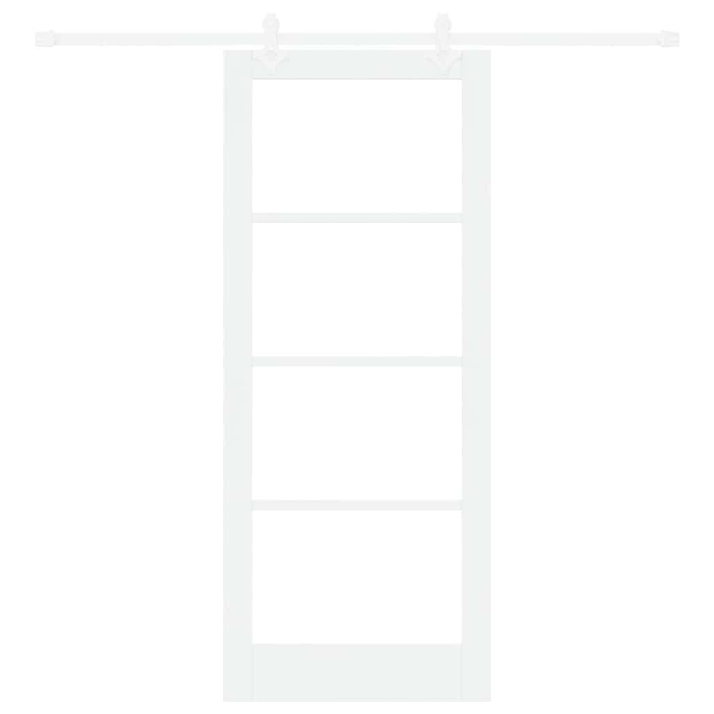 Sliding Door Manual White 83 x 202 cm