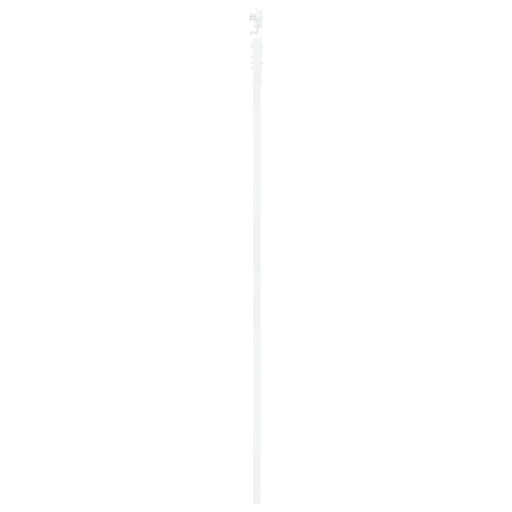 Sliding Door Manual White 83 x 232 cm Wood and metal
