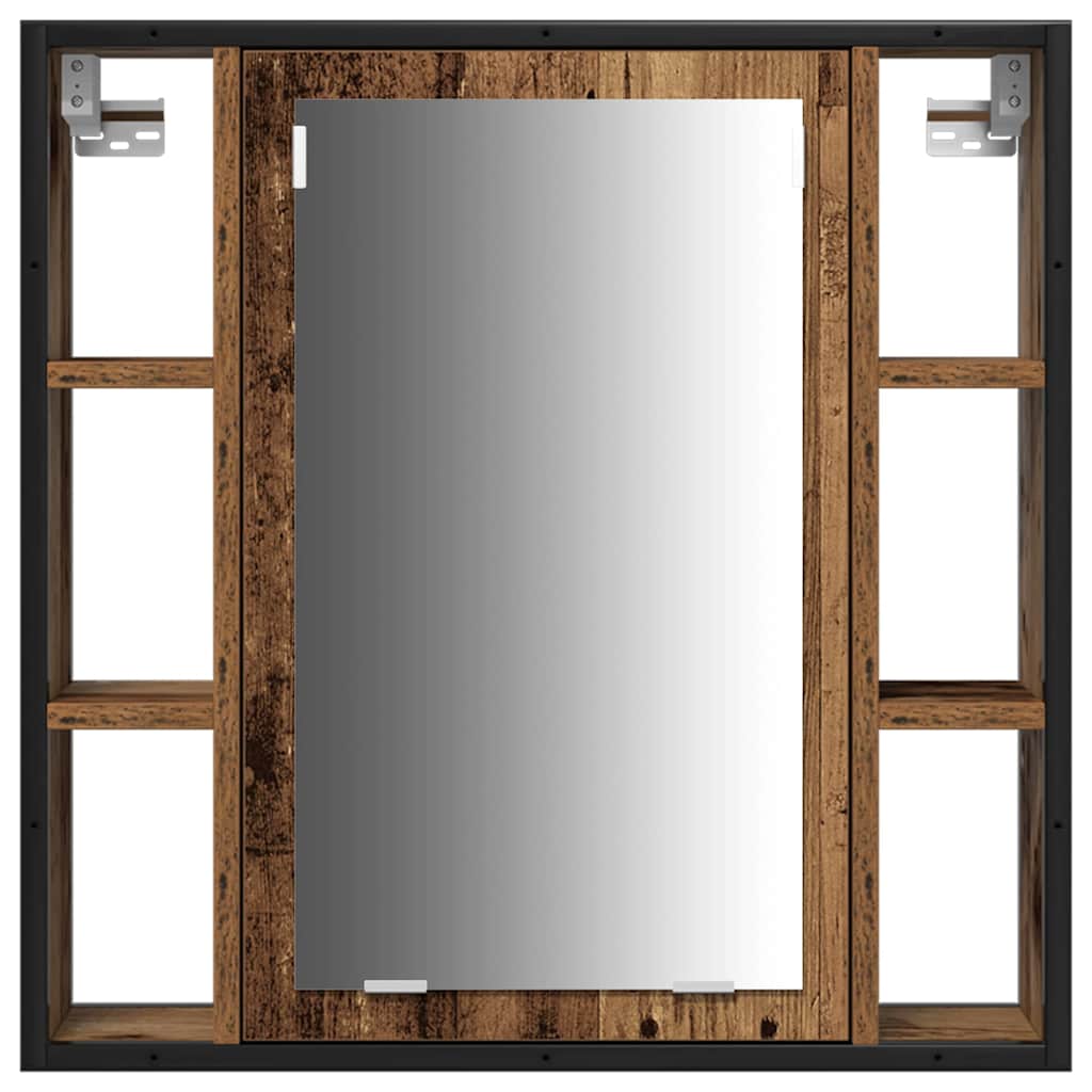 Bathroom Vanity Units with Shelf 3 pcs Brown 80 x 30 x 60 cm