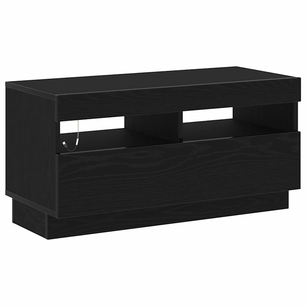 TV Cabinet 3 pcs Black 260 x 35 x 40 cm Engineered wood