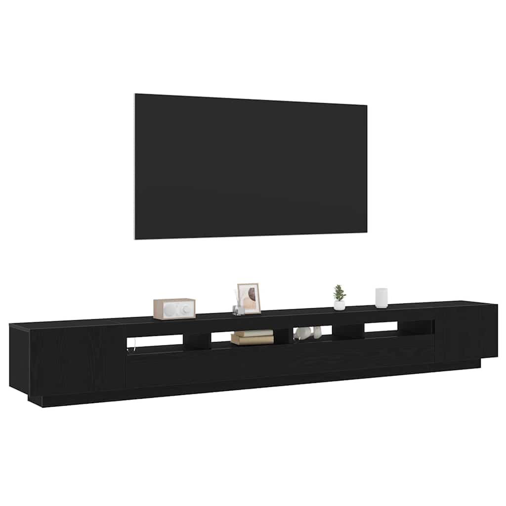 TV Cabinet 3 pcs Black 300 x 35 x 40 cm Engineered wood