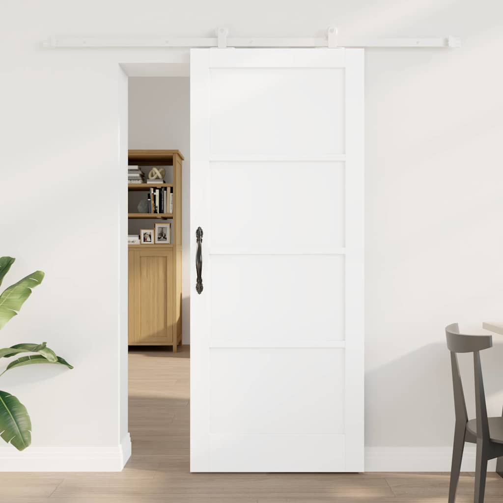 Sliding Door Set Manual ORKDAL White 83 x 202 cm