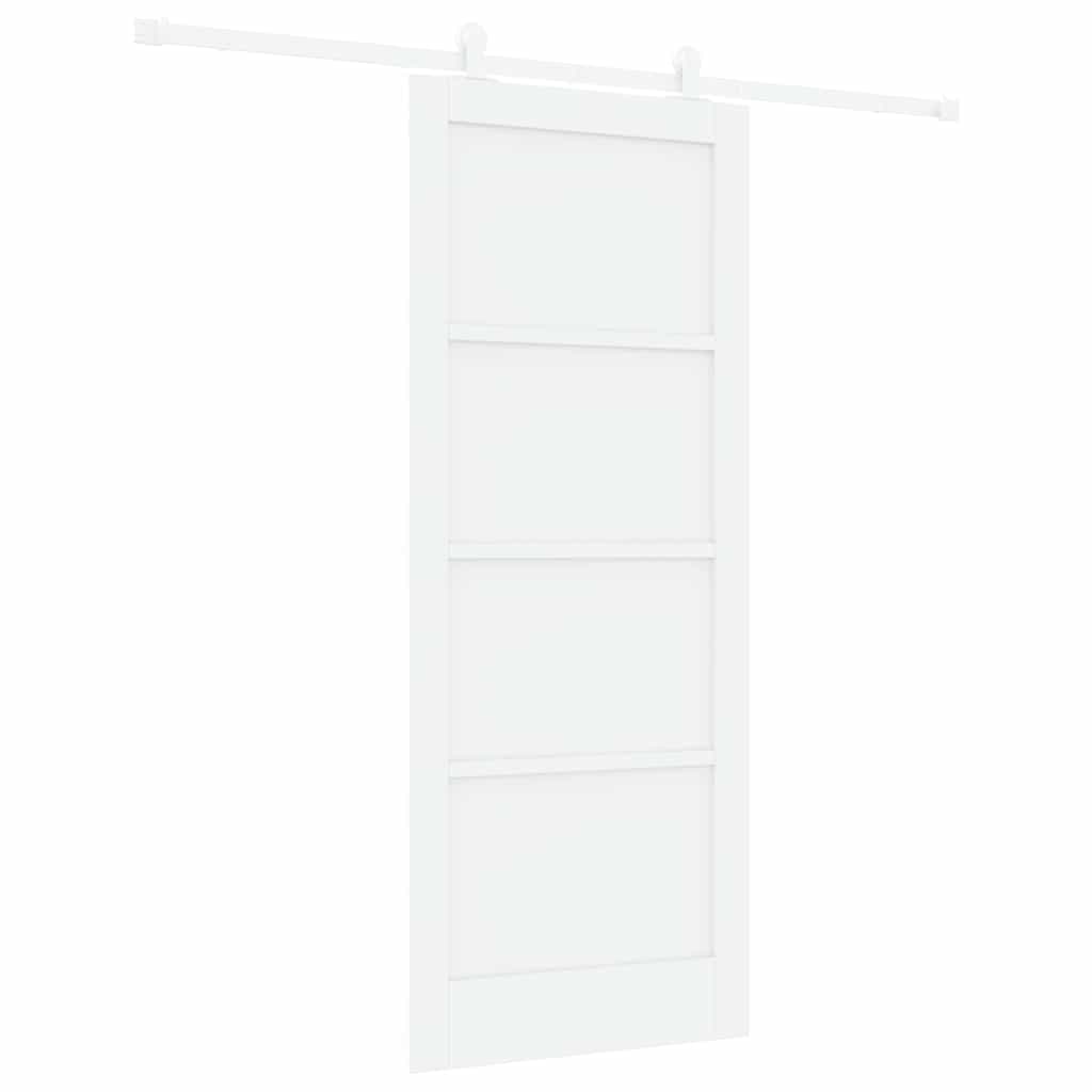 Sliding Door Set Manual ORKDAL White 83 x 202 cm