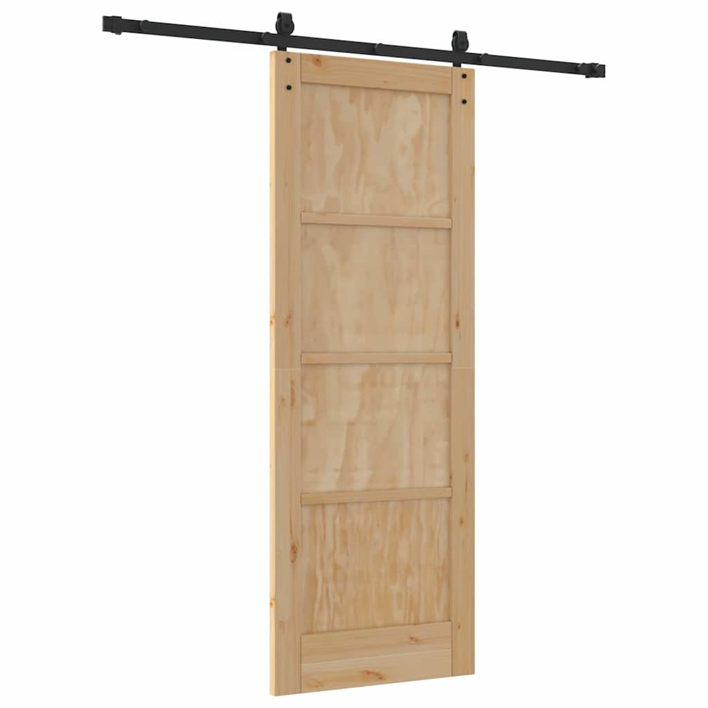 Sliding Door Other ORKDAL Natural and black 73.5 x 198.5 cm