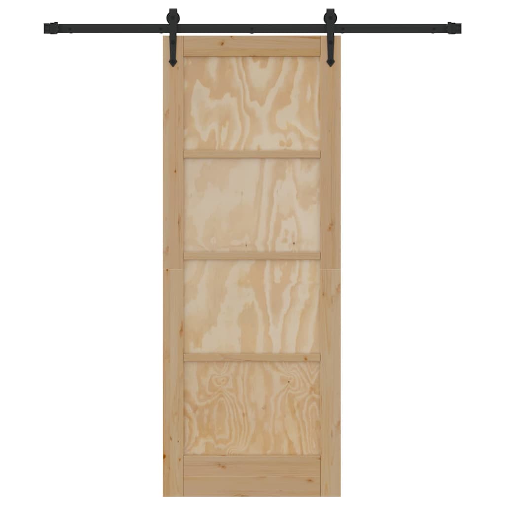 Sliding Door Other ORKDAL Natural and black 78 x 202 cm
