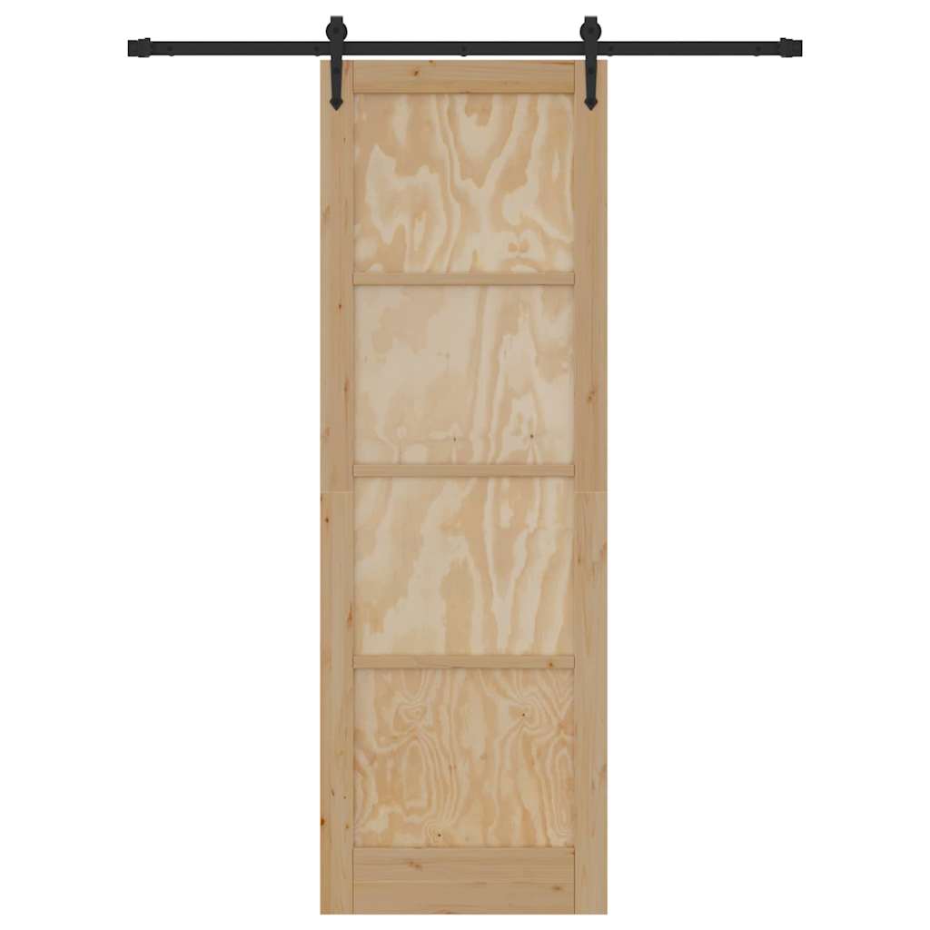Sliding Door Other ORKDAL Natural and black 78 x 232 cm