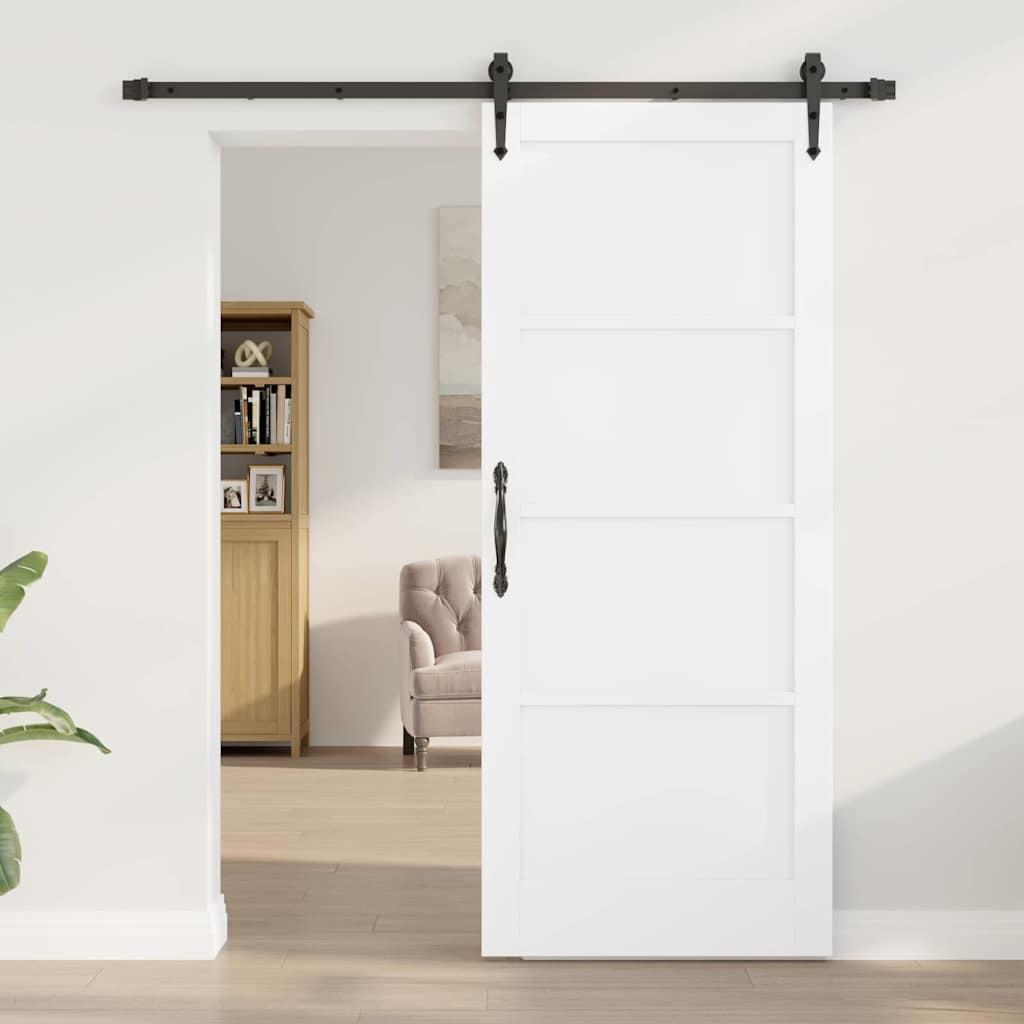 Sliding Door Other ORKDAL White and black 83 x 202 cm