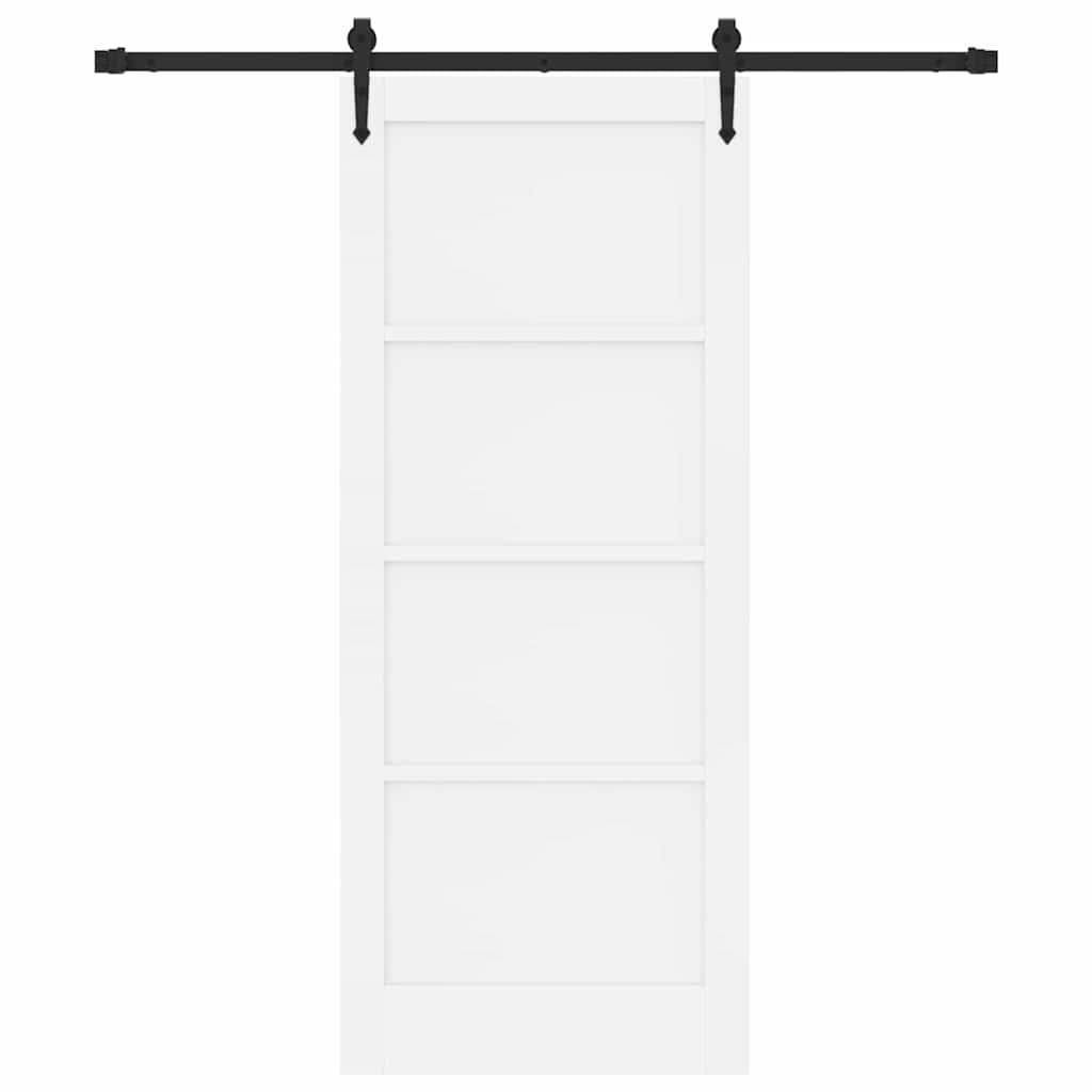 Sliding Door Other ORKDAL White and black 83 x 202 cm