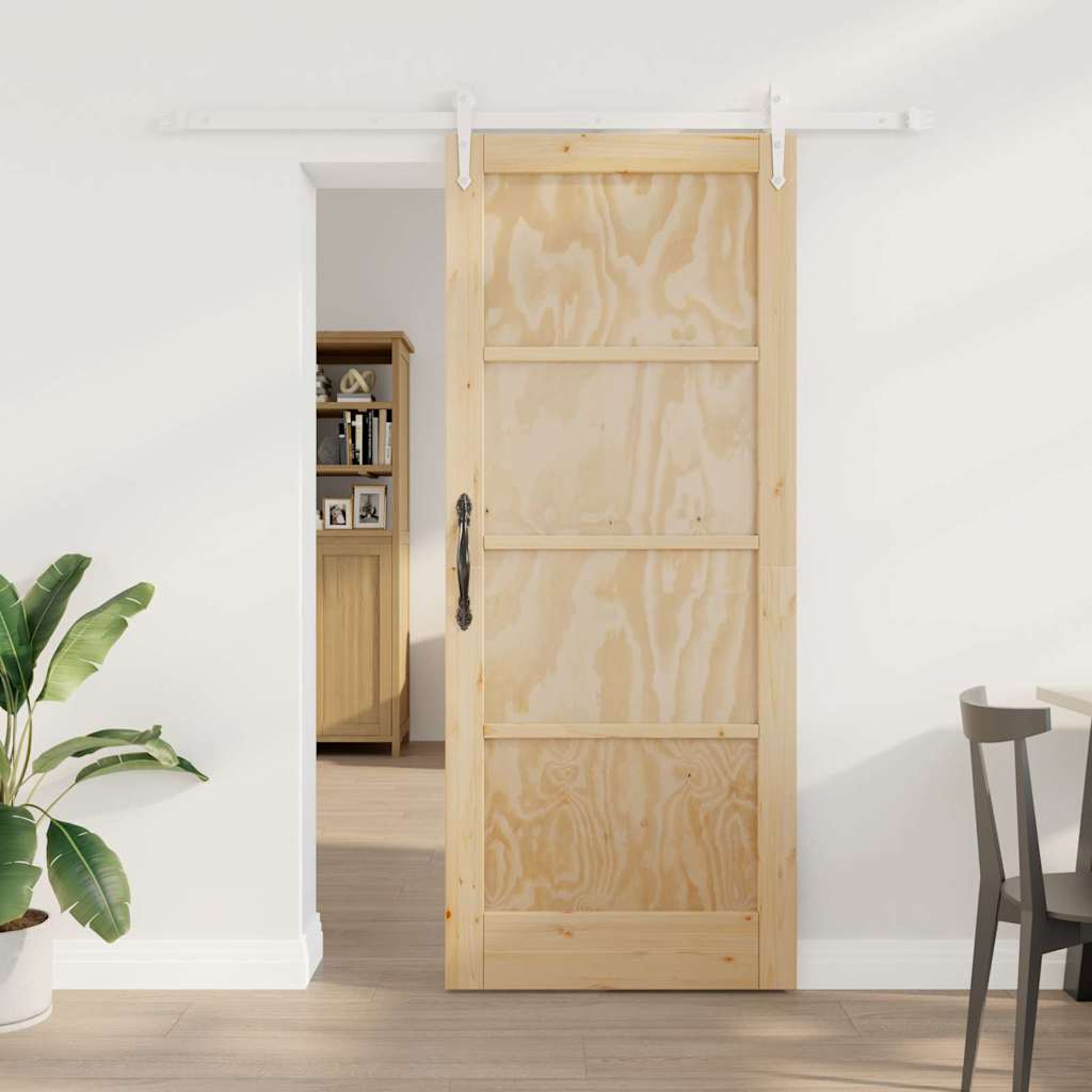 Sliding Door Other ORKDAL Natural and white 83 x 202 cm