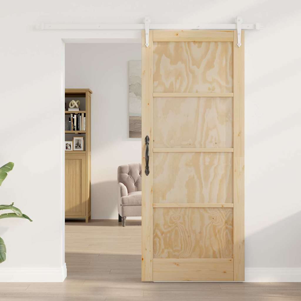 Sliding Door Other ORKDAL Natural and white 83 x 202 cm