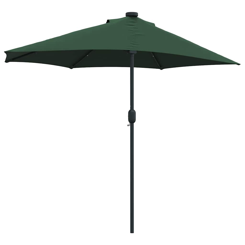 Garden Parasol Green 294 x 150 x 223 cm Fabric