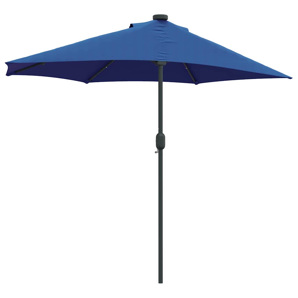 Garden Parasol Blue 294 x 150 x 223 cm Fabric