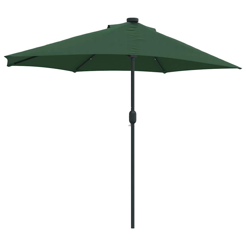 Garden Parasol Half Green 294 x 150 x 224 cm Fabric