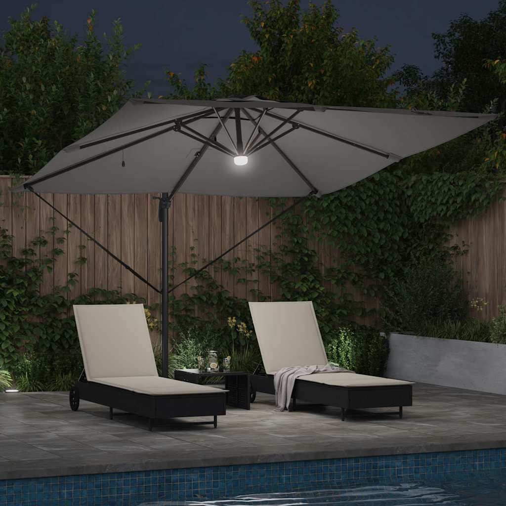 Roma Parasol Anthracite 286 x 285 x 270 cm