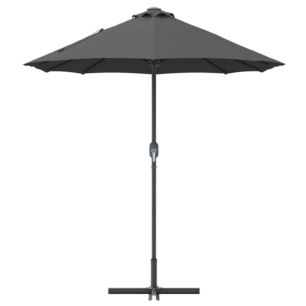 Garden Parasol Anthracite 370 x 197 x 239 cm