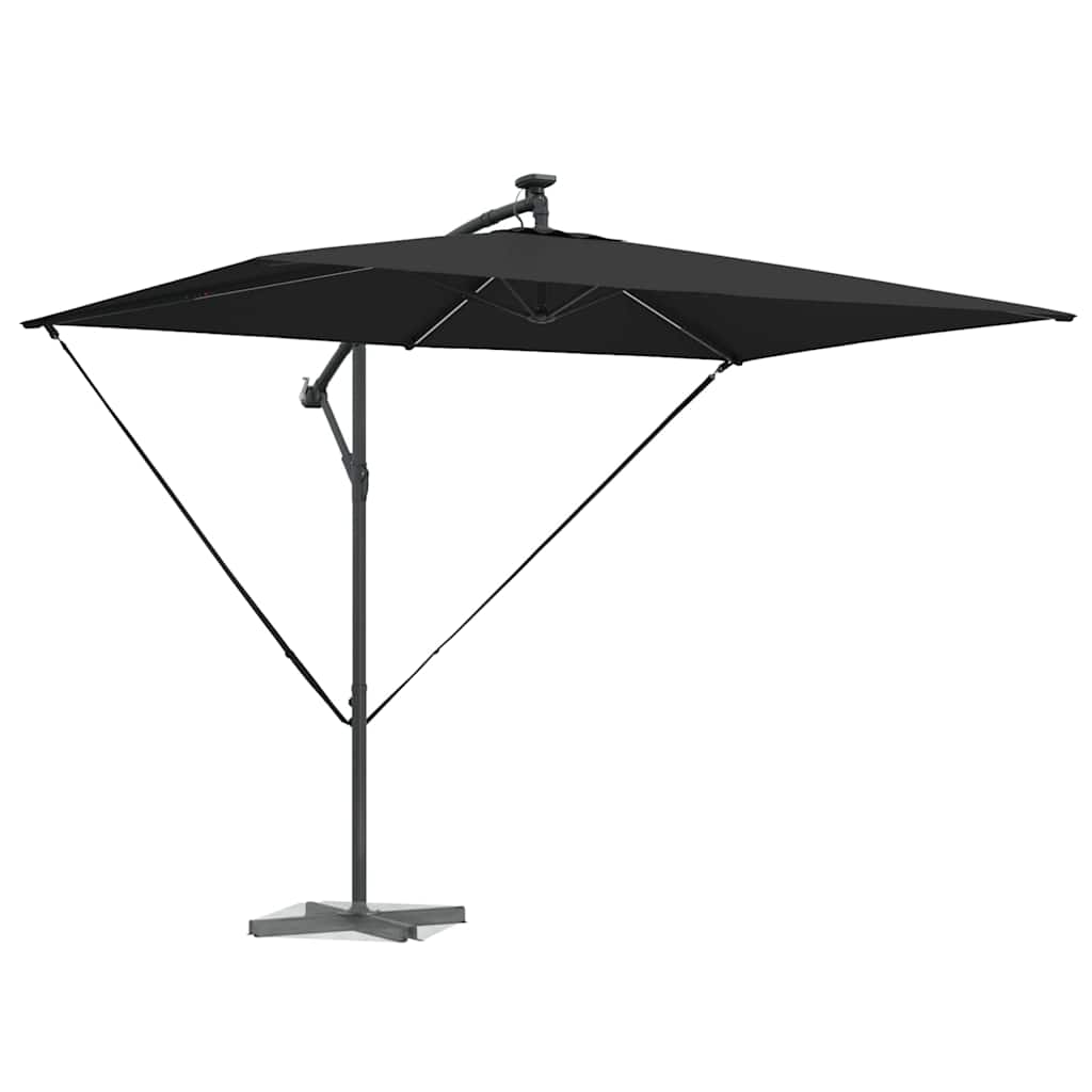 Cantilever Banana Parasol Black 294 x 200 x 254 cm