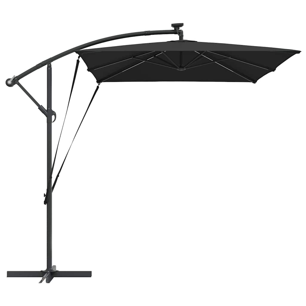 Cantilever Banana Parasol Black 294 x 200 x 254 cm