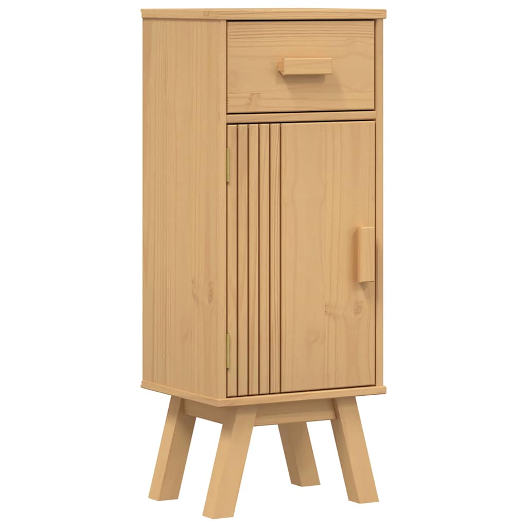 Bathroom Furniture Set with Door 3 pcs Brown 114 x 43 x 73.5 cm