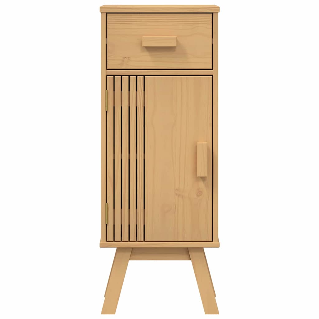 Bathroom Furniture Set with Door 3 pcs Brown 114 x 43 x 73.5 cm