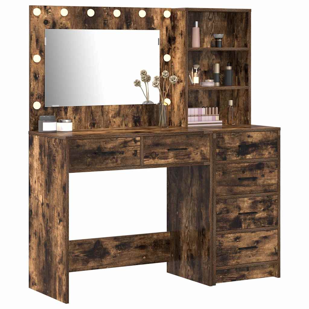 Dressing Table Brown 78.5 x 41 x 135 cm Engineered wood