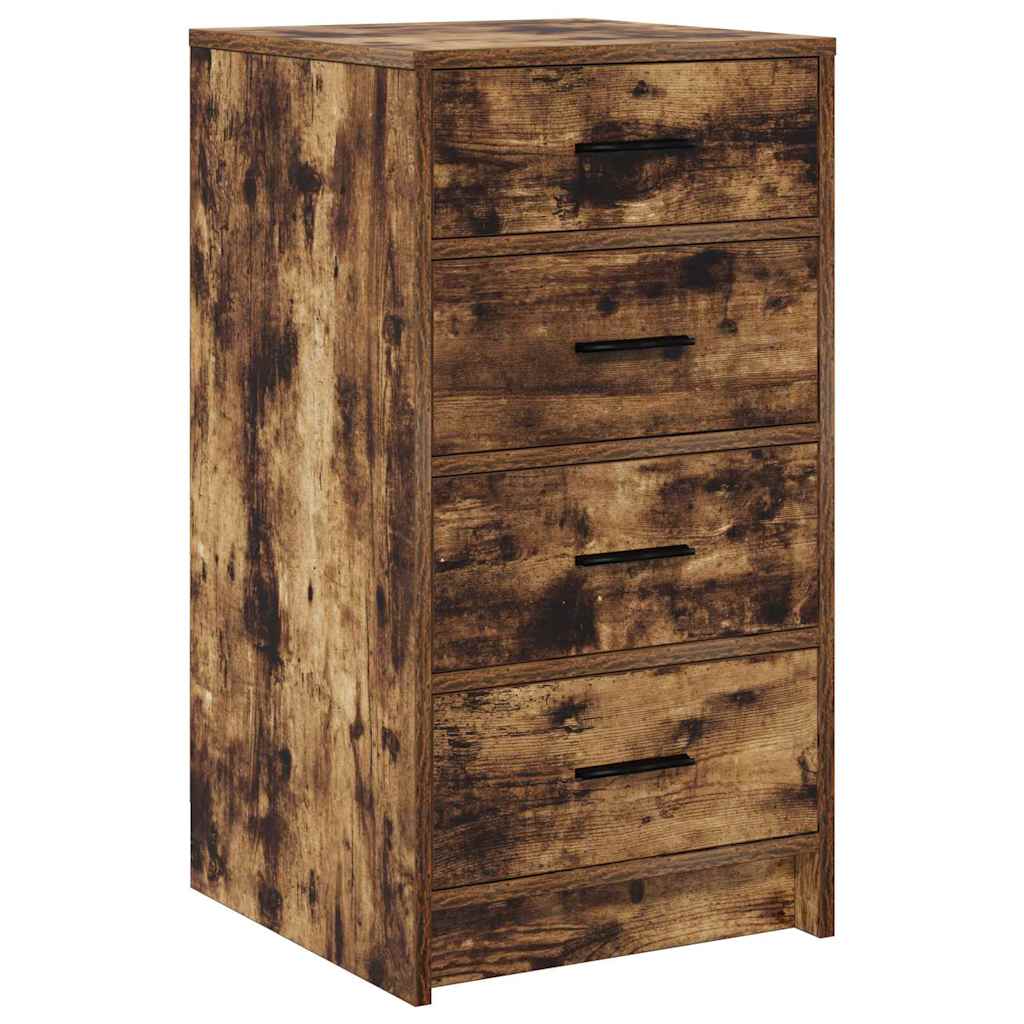 Dressing Table 3 pcs Brown 40 x 41 x 135 cm Engineered wood