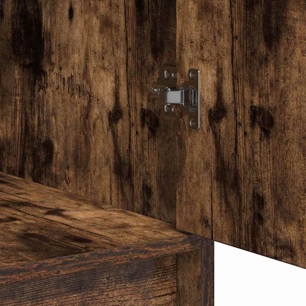 Dressing Table 3 pcs Brown 40 x 41 x 75 cm Engineered wood