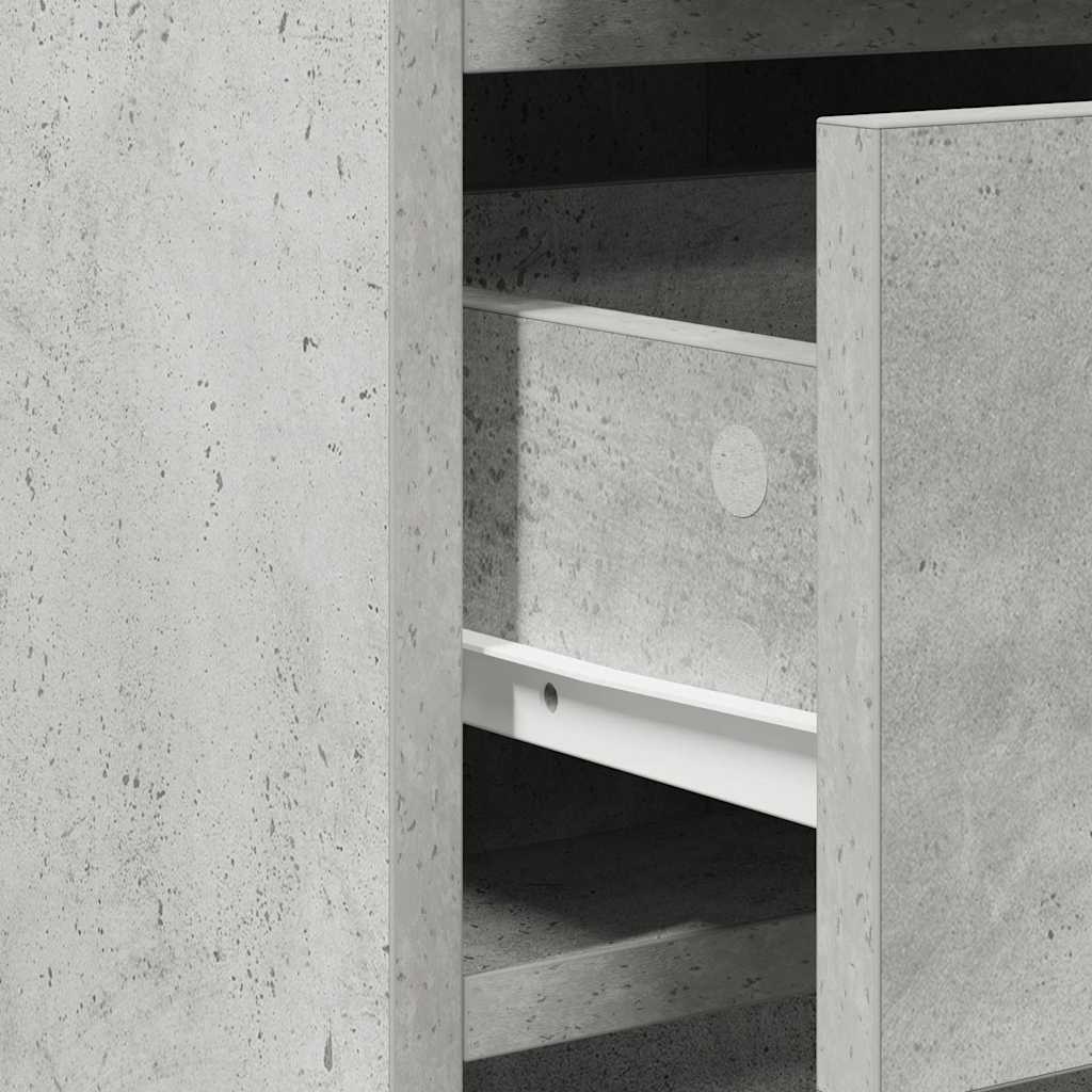 Dressing Table with Door Grey 50 x 41 x 135 cm Engineered wood