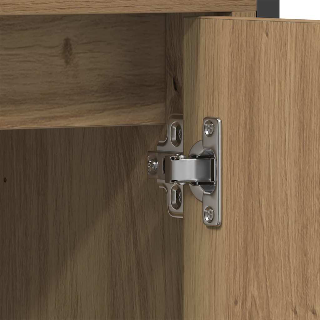 Bathroom Furniture Set with Storage 2 pcs Brown 60 x 30 x 60 cm