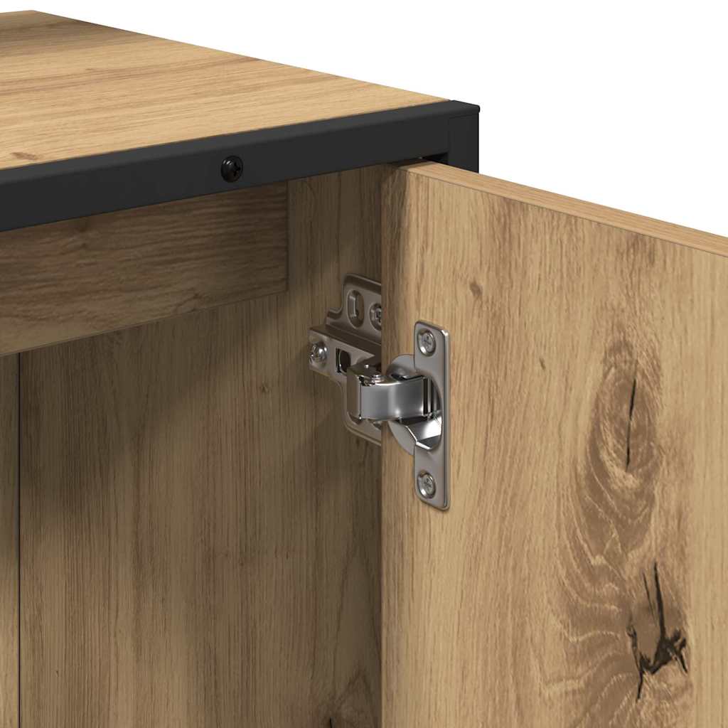 Bathroom Furniture Set with Storage 2 pcs Brown 60 x 30 x 60 cm