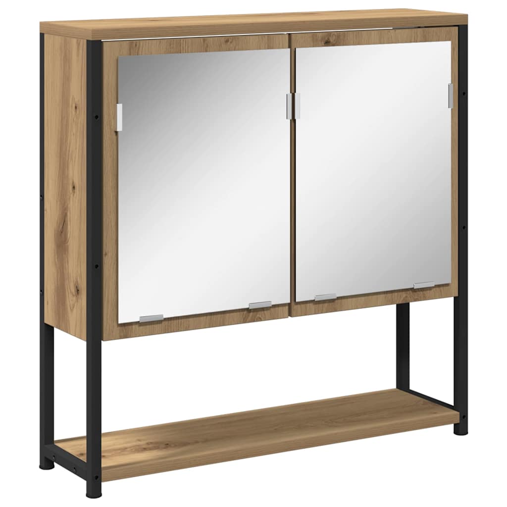 Bathroom Furniture Set with Storage 3 pcs Brown 80 x 30 x 60 cm