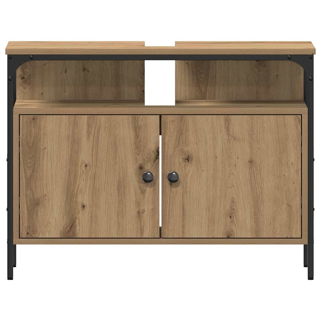 Bathroom Furniture Set with Storage 3 pcs Brown 80 x 30 x 60 cm