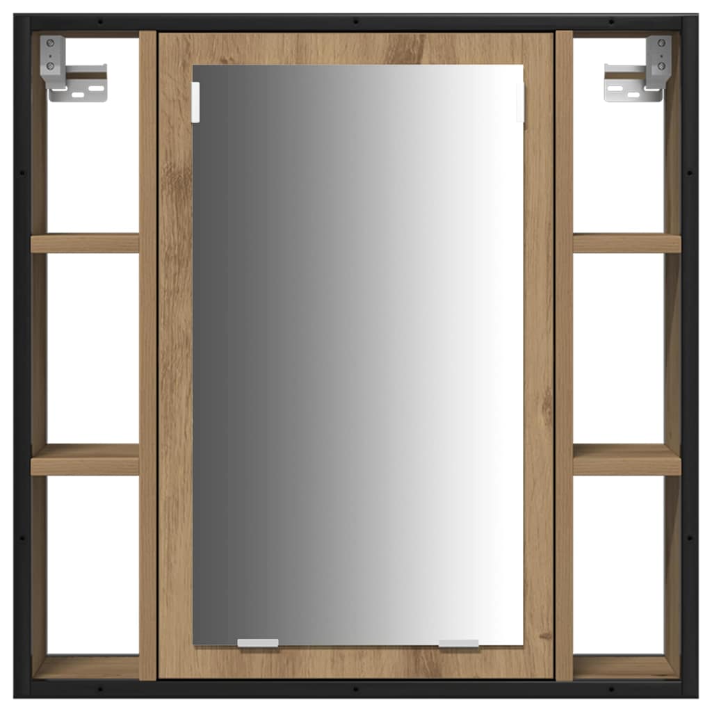 Bathroom Vanity Units with Shelf 3 pcs Brown 80 x 30 x 60 cm