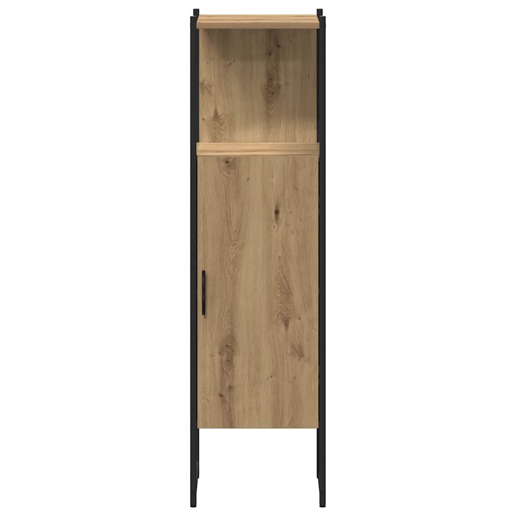 Bathroom Furniture Set 4 pcs Artisan oak 33 x 33 x 185.5 cm