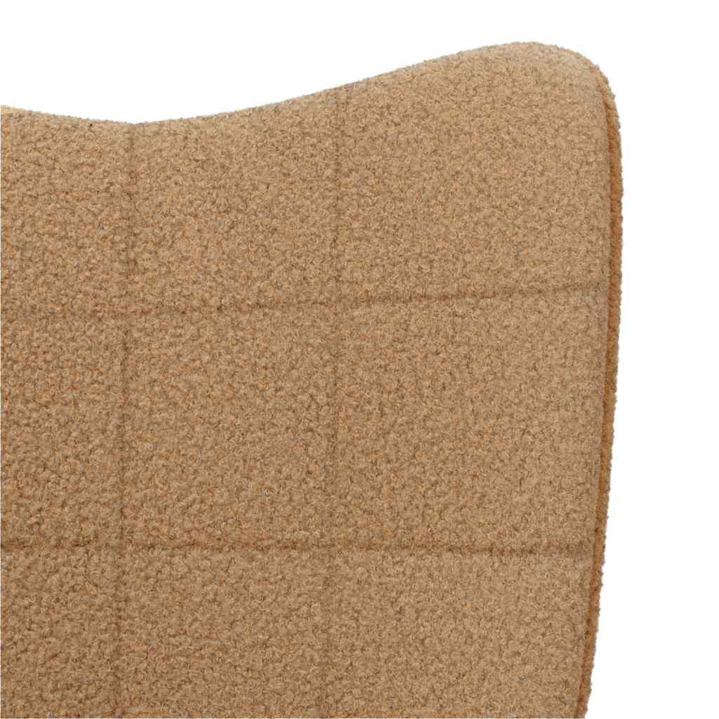 Relaxing Chair Beige 62 x 67 x 95.5 cm Fabric