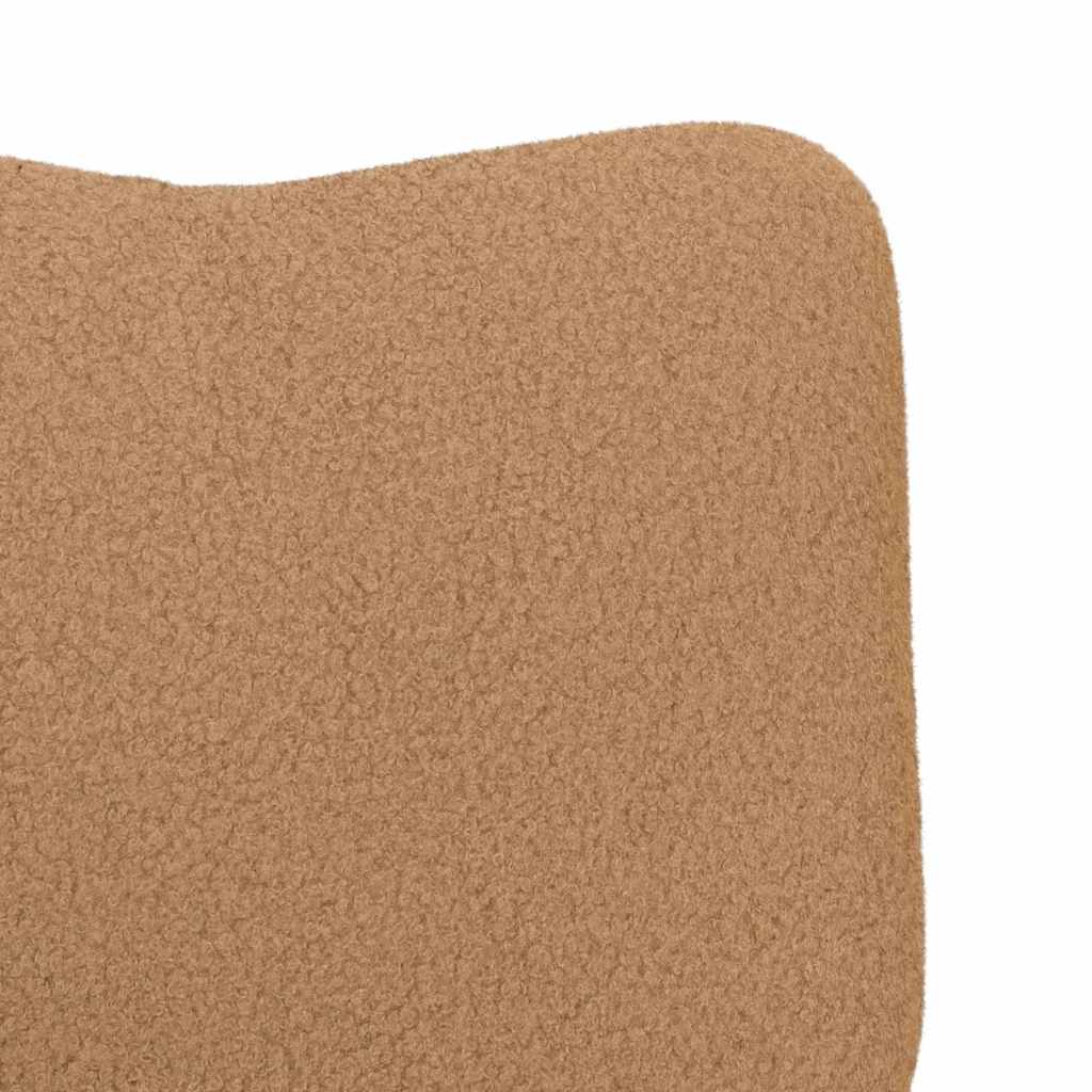 Relaxing Chair Beige 63 x 67 x 94 cm Fabric