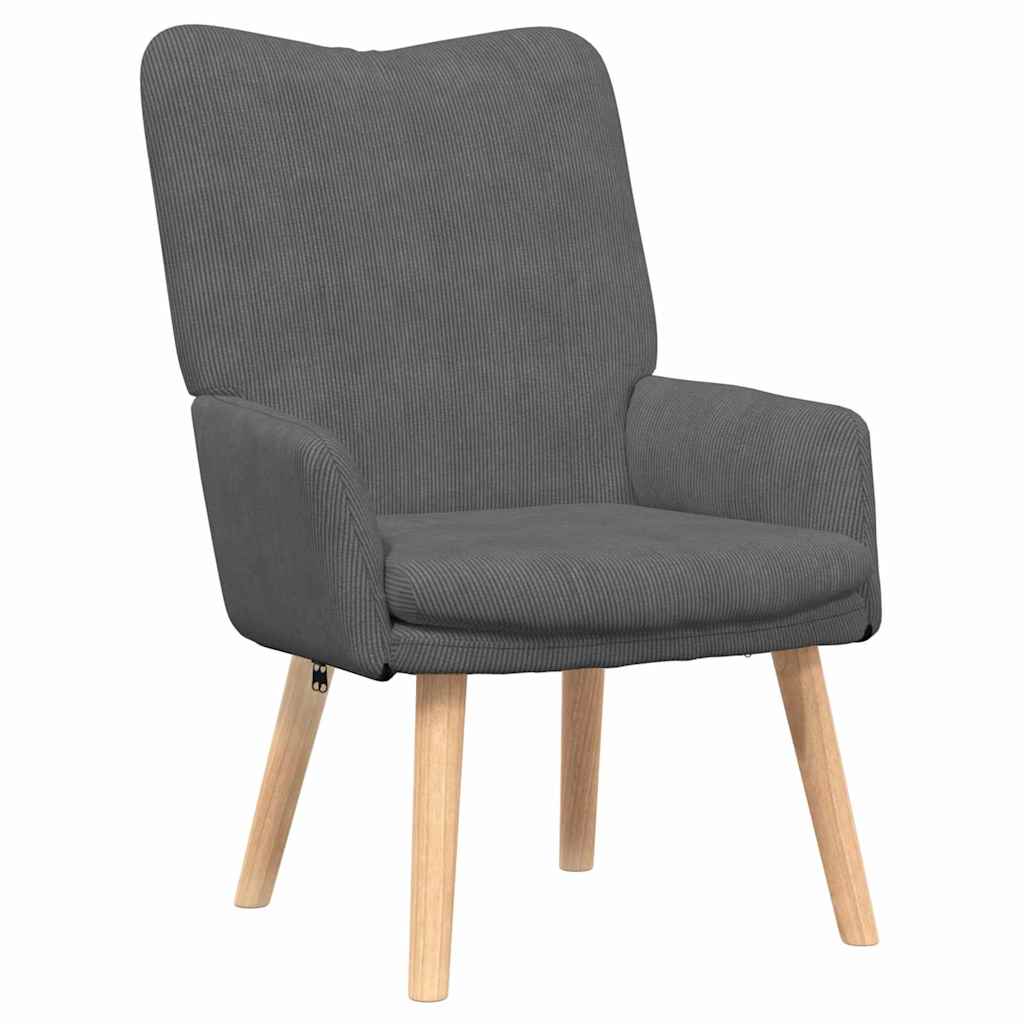 Relaxing Chair Dark grey 63 x 67 x 94 cm Fabric