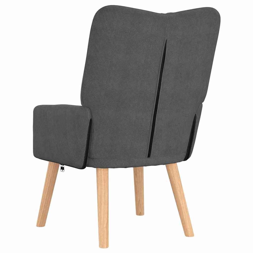 Relaxing Chair Dark grey 63 x 67 x 94 cm Fabric