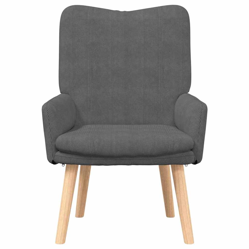 Relaxing Chair Dark grey 63 x 67 x 94 cm Fabric