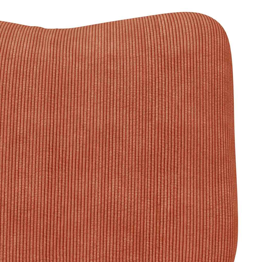 Relaxing Chair Red orange 63 x 67 x 94 cm Fabric