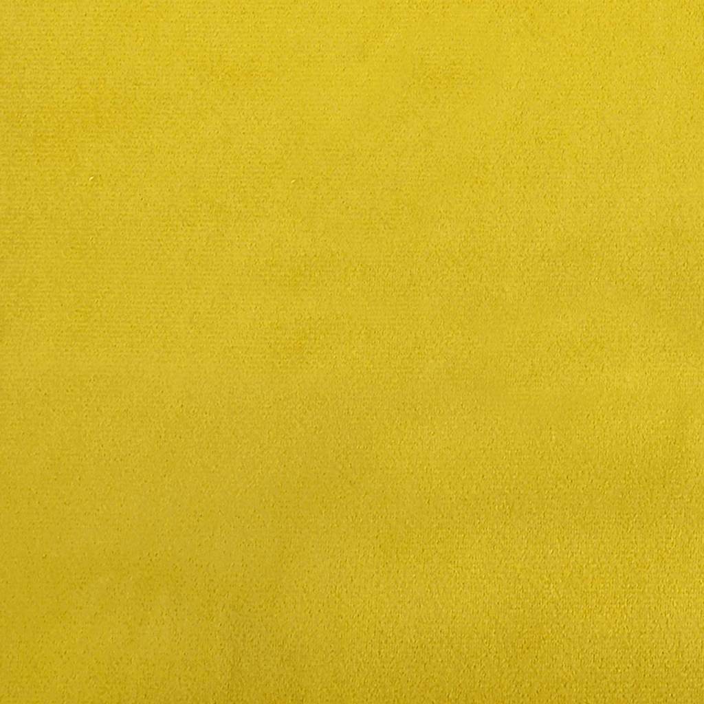 Relaxing Chair Yellow 63 x 67 x 94 cm Velvet
