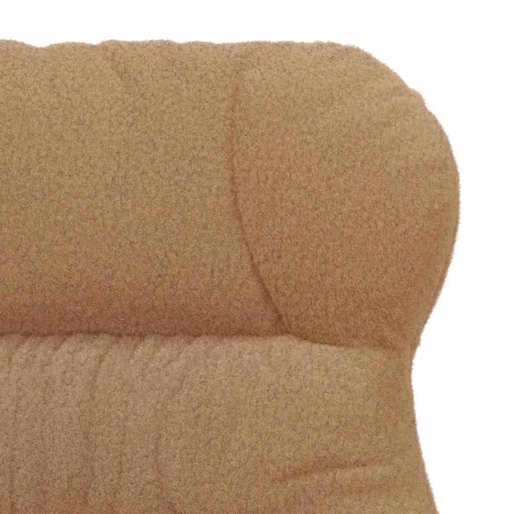 Relaxing Chair Beige 69 x 74 x 93 cm Fabric