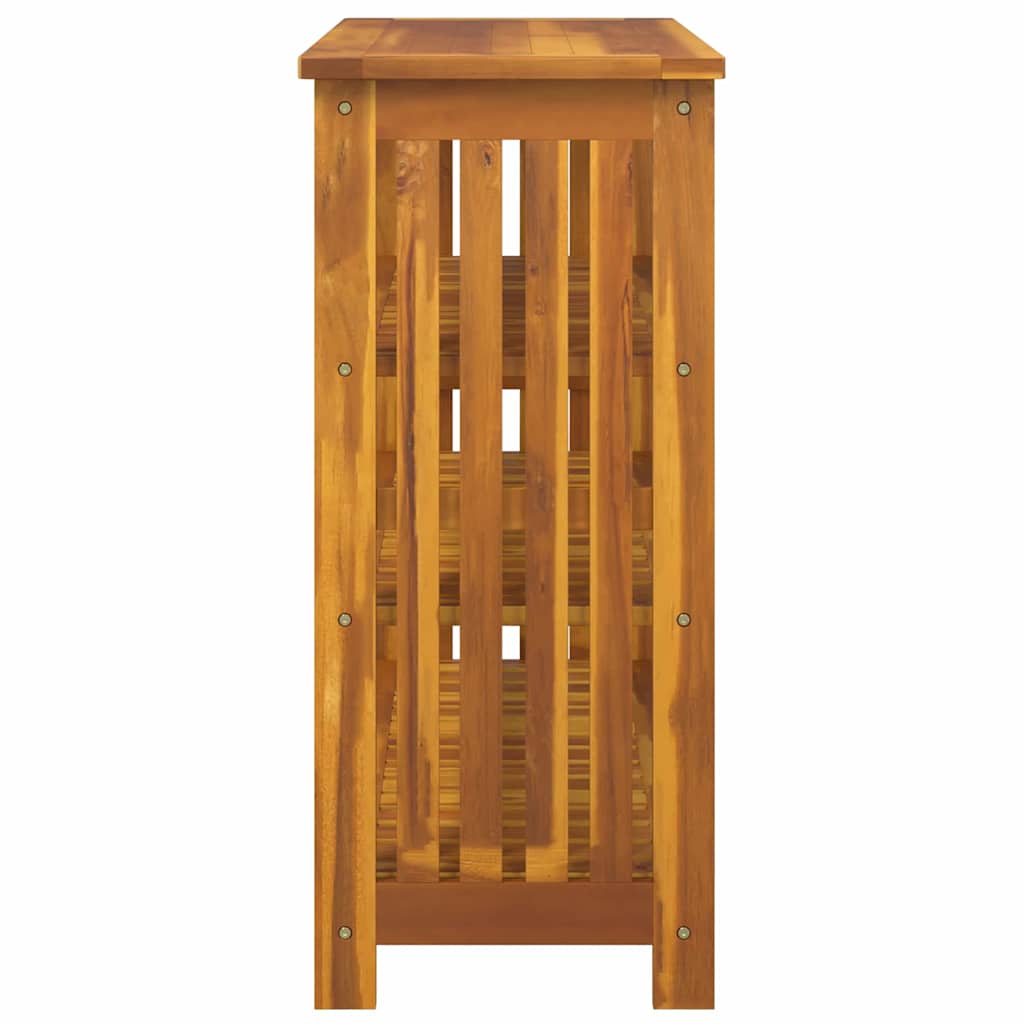 Garden Cabinet with Shelf with Storage Brown 90 x 40 x 90cm