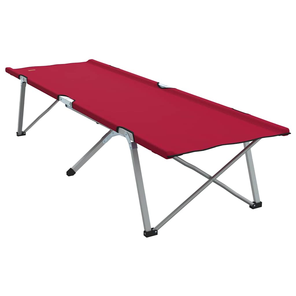 Folding Camping Bed 2 pcs Red 62 x 194 x 42 cm Oxford fabric