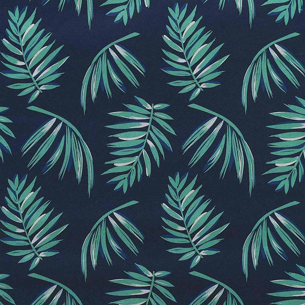 Folding Camping Bed Leaf pattern 206 x 76 x 74 cm Oxford fabric