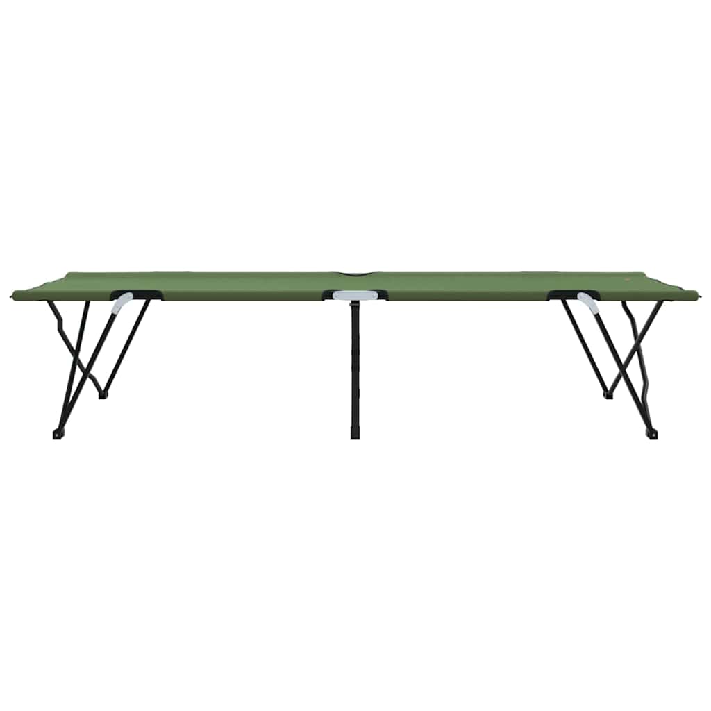 Folding Camping Bed Folding 2 pcs Amy yellow 206 x 76 x 74 cm