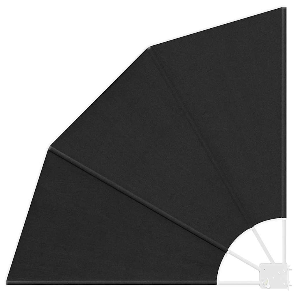Balcony Privacy Screen Anthracite 115 x 115 cm Fabric