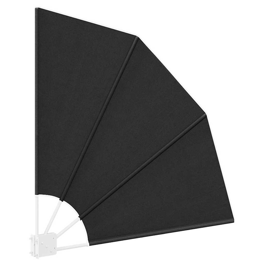 Balcony Privacy Screen Anthracite 115 x 115 cm Fabric