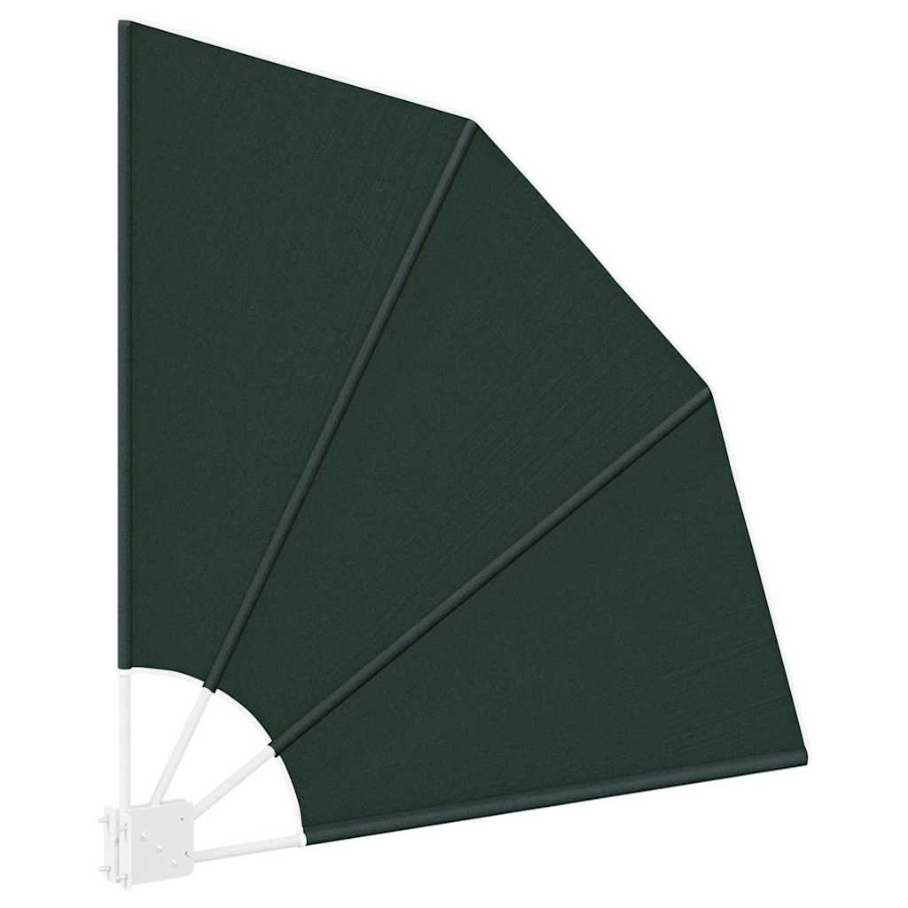 Balcony Privacy Screen Dark green 115 x 115 cm Fabric