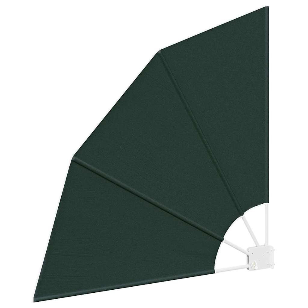 Balcony Privacy Screen Dark green 115 x 115 cm Fabric